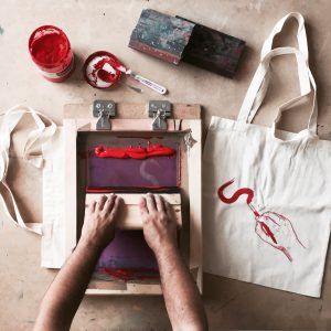Sábado 3/10 Taller iniciación a la Serigrafía