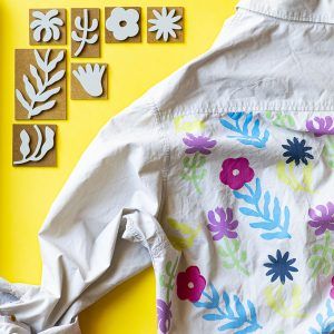 Kit Estampación Textil Flores